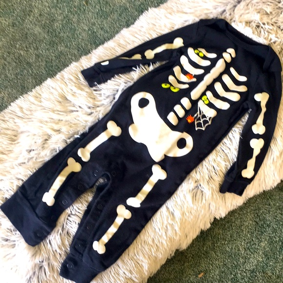 Halloween Skeleton Jumpsuit - Picture 1 of 3